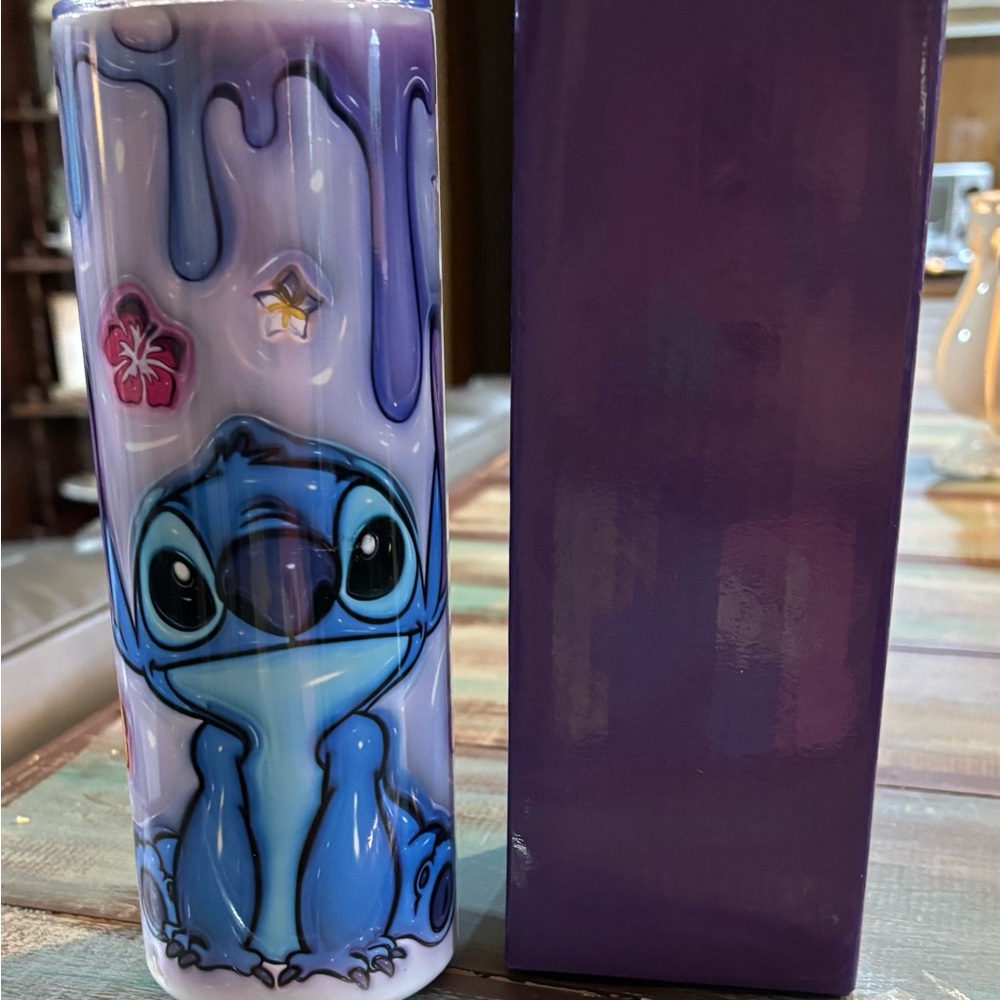 NWB- Stitch stainless steel tumbler